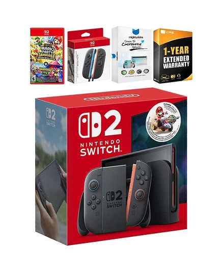 Игровая консоль Nintendo Switch 2 с Mario Kart World, серый