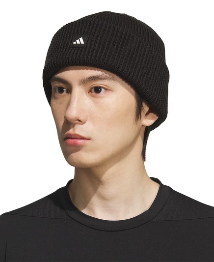 Мужская шапка-бини Adidas Premium Cuff с отворотом, черная