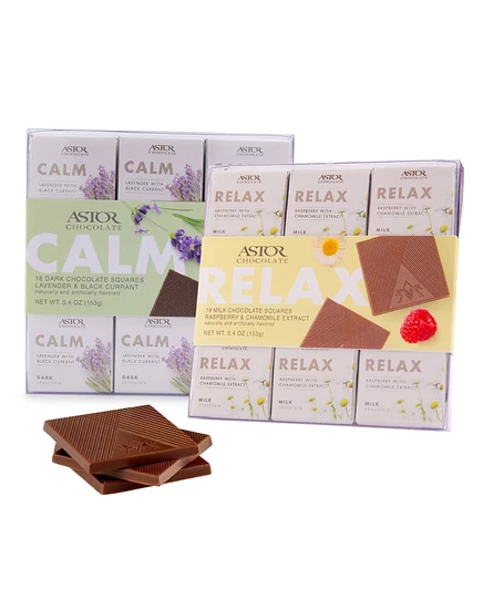 Набор шоколада Astor Chocolate Herbal Duo 36 шт, белый