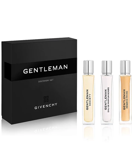 Мужской набор Givenchy Gentleman из 3 дорожных спреев, 3×12 мл