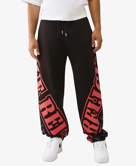 Мужские джоггеры True Religion Baggy Jogger, черные