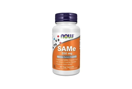 БАД NOW Foods Sam-E 200 мг, 60 вег. капсул