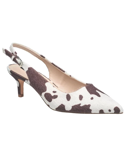 Французский связной женские Cowprint Куинн каблука коричневый