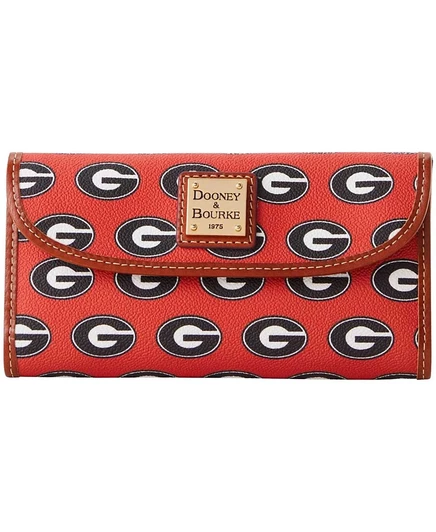 Женский кошелек Dooney&Bourke Continental Georgia, красный