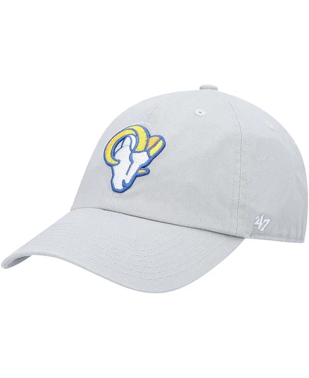 Мужская кепка 47 Brand Clean Up Rams, серая