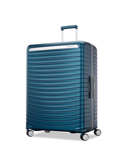 Чемодан Samsonite Framelock Max большой на 4 колесах, зеленый