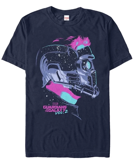 Мужская футболка Fifth Sun Star-Lord неоновая, синяя