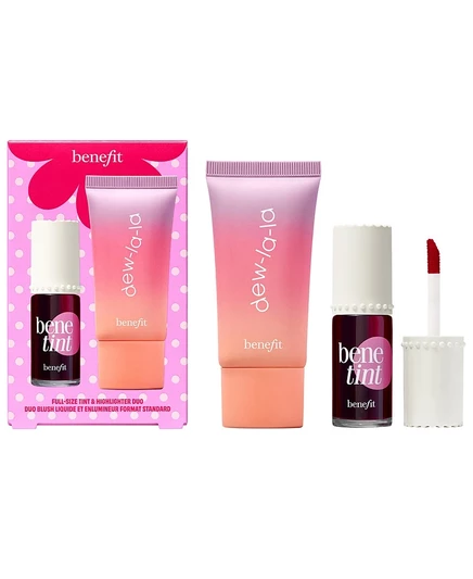 Косметика Benefit, 2 шт. Нанесите жидкий крем Benetint для щек и губ белого цвета