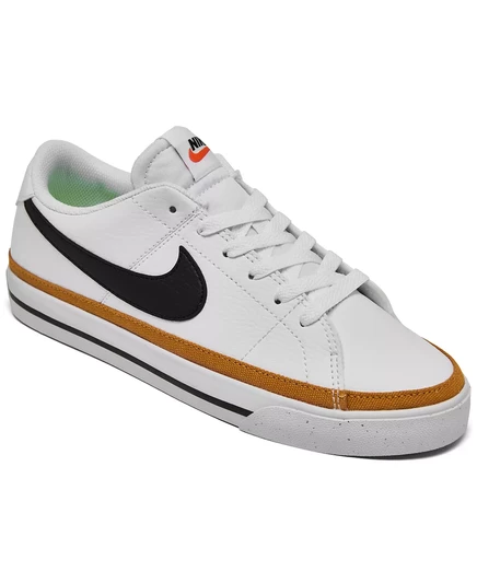  Женские повседневные кроссовки Court Legacy Next Nature от Finish Line white, black