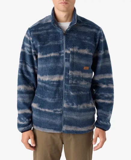  Мужская куртка из суперфлиса с высоким ворсом Commander midnight navy 2