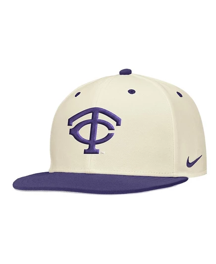 Мужская бейсболка Nike TCU Horned Frogs On-Field, бежевая