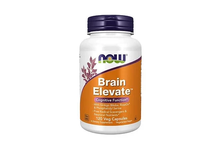 БАД NOW Foods Brain Elevate Formula, 120 капсул