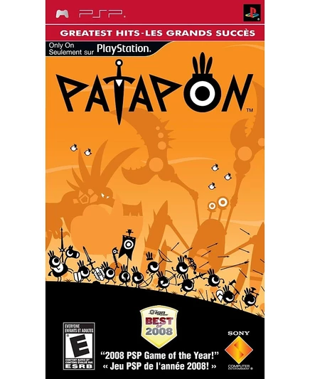 Игра для PSP Sony Patapon, многоцветная