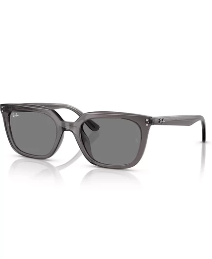 Круглые солнцезащитные очки Ray-Ban Унисекс, RB4439D transparent gray