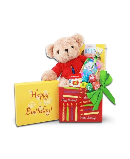 Подарочная корзина Alder Creek Happy Birthday, ассорти