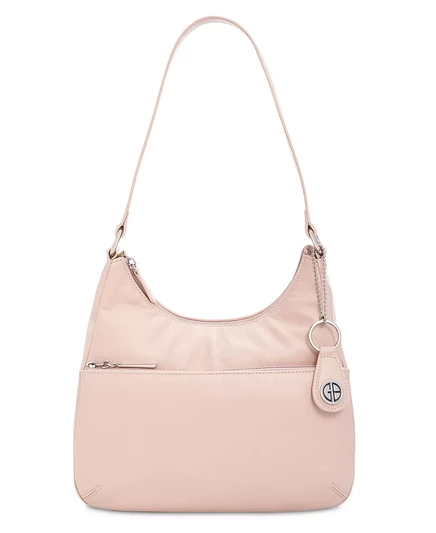  Сумка-хобо из кожи Наппа, созданная для Macy's rose/silver