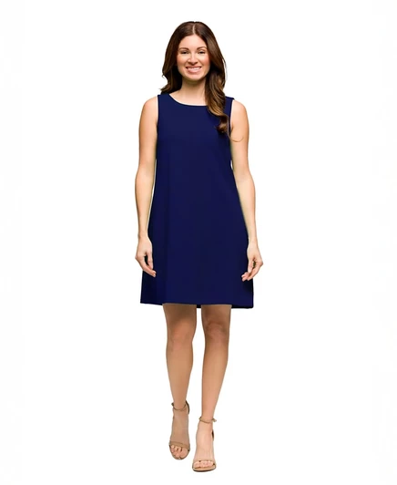 Женское мини-платье 24seven Comfort Apparel, синее