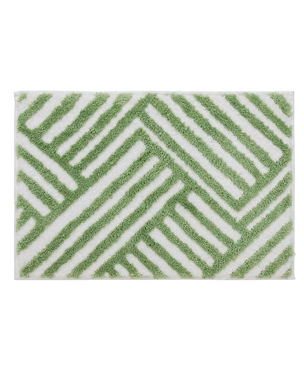 Коврик для ванной с тафтингом VCNY Home Geometric Lines, 18