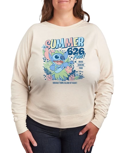 Женский пуловер Hybrid Apparel Lilo & Stitch, бежевый
