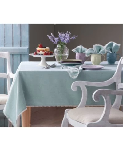 Скатерть Lenox French Perle с декоративным кантом