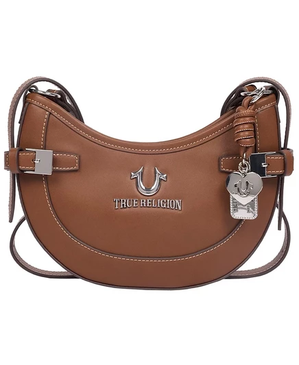 Женская сумка True Religion Blake Hobo экокожа, коричневая