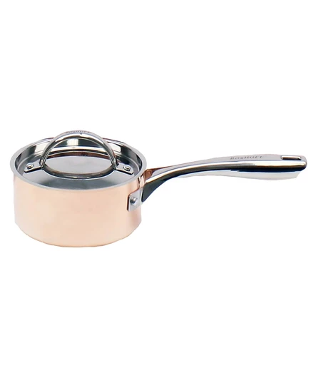 Ковш Berghoff Vintage 8″ триплай медный 2,8 л с крышкой