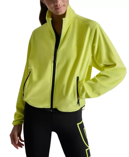  Женская куртка на молнии с воротником и вставками DKNY zest