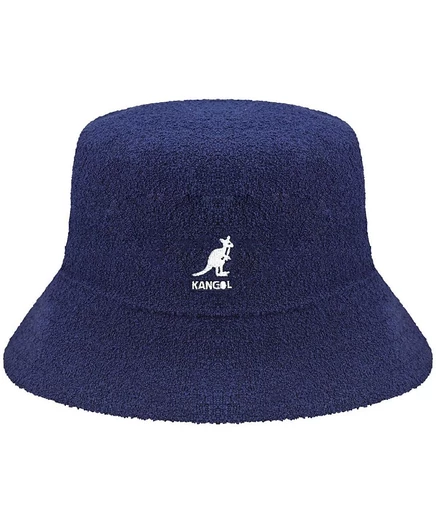 Мужская панама Kangol Bermuda Bucket, синяя