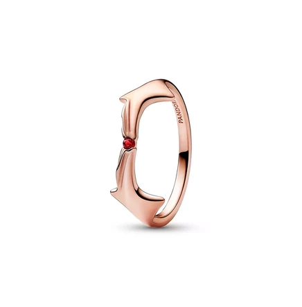  Хрустальный камень x Чудесное кольцо Алой ведьмы rose gold