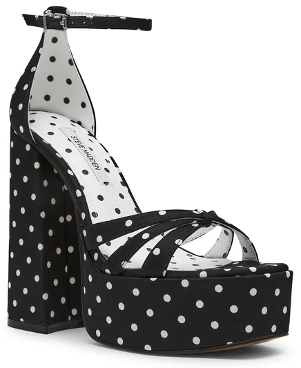 Женские босоножки Steve Madden Retro на платформе, белые
