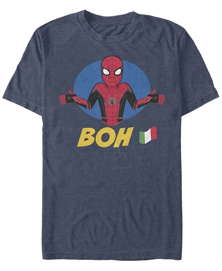 Мужская футболка Fifth Sun Spider-Man Far From Home, синяя