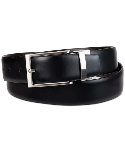Calvin Klein Men’s Two-In-One Feather Edge Reversible Dress Belt multi (3)