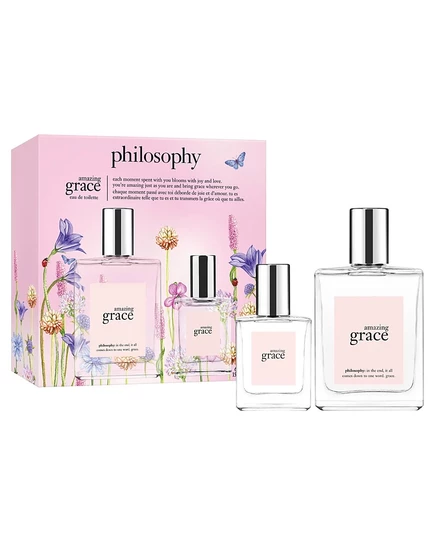 подарочный набор philosophy Amazing Grace Eau De Toilette Duo, 2 шт., без цвета