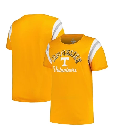 Женская футболка Profile Tailgate Tennessee Volunteers, плюс размер, оранжевая