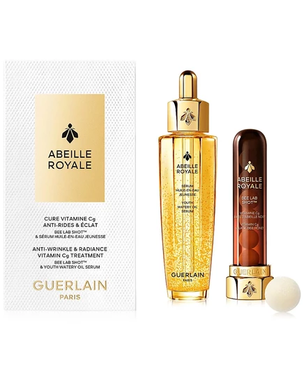 Guerlain, 2 шт. Набор для придания сияния с витамином С от Abeille Royale без цвета