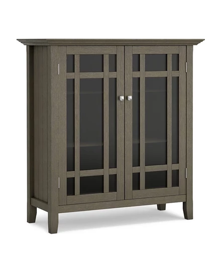 Шкаф для хранения Simpli Home Bedford, серый