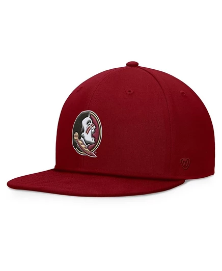 Мужская кепка Top of the World Fundamental Snapback, бордовая