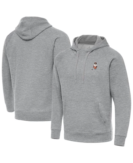 Мужская худи Antigua Clemson Tigers, серая