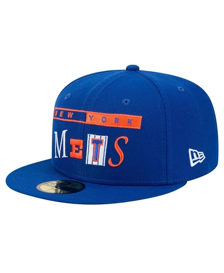 Мужская кепка New Era 59FIFTY New York Mets, синяя