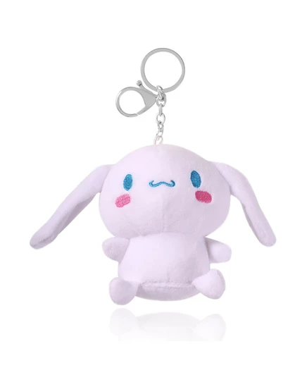 Плюшевый брелок Hello Kitty Cinnamoroll, белый