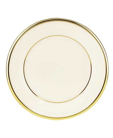 Тарелка закусочная Lenox Eternal, айвори с золотой каймой