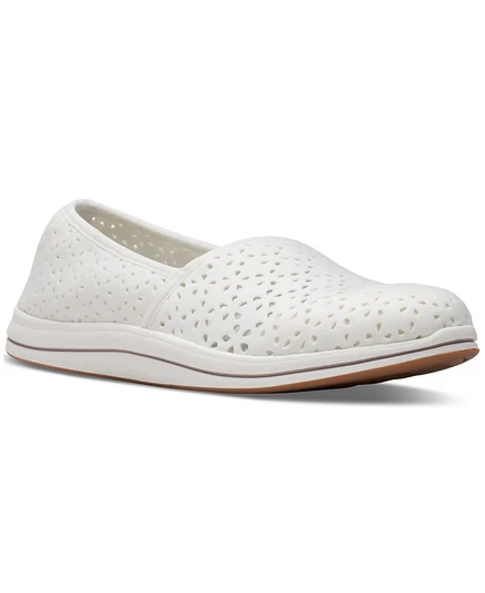 Женские лоферы Clarks Cloudsteppers Breeze Emily, белые