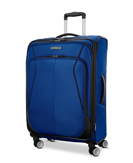Чемодан American Tourister 4 Kix 3.0 средний, синий