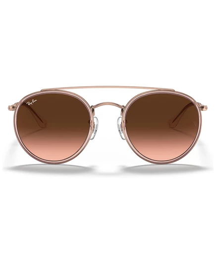 Унисекс солнцезащитные очки Ray Ban RB3647N с двойным мостом, розовые