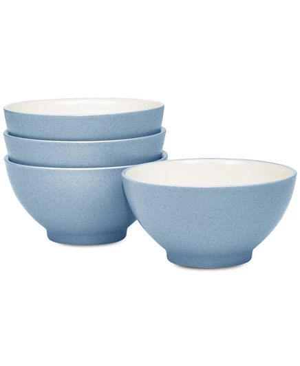 Миски для риса Noritake Colorwave, 4 шт., ледяные
