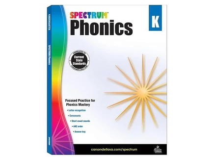 Рабочая тетрадь Spectrum Phonics для детского сада (K)