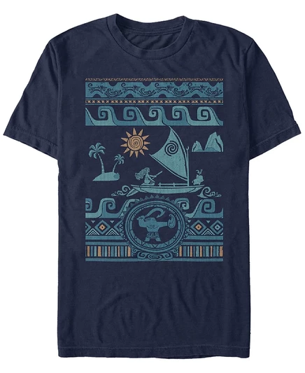 Мужская футболка fifth sun disney moana, синяя