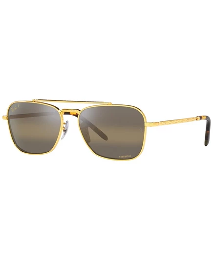 Унисекс очки Ray-Ban RB3636 New Caravan 58, золотистые