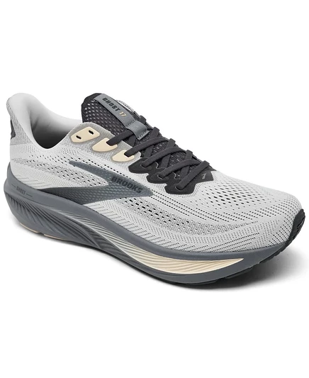Мужские кроссовки для бега Brooks Ghost 17 от Finish Line серого цвета