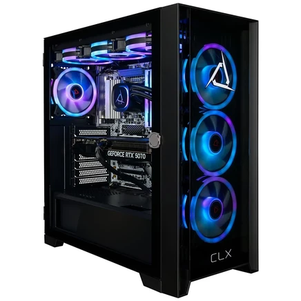 Игровой ПК CLX Set Intel Core Ultra 7 270K, RTX 5070, черный